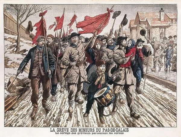 Miners strike France